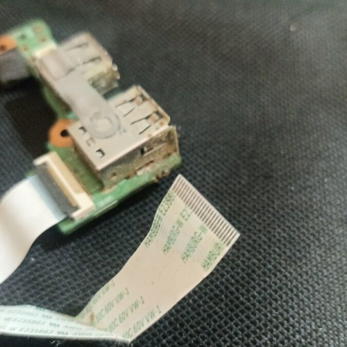 OEM Laptop Dual USB 2.0 Interface IO Board with Ribbon Cable for Acer Aspire
