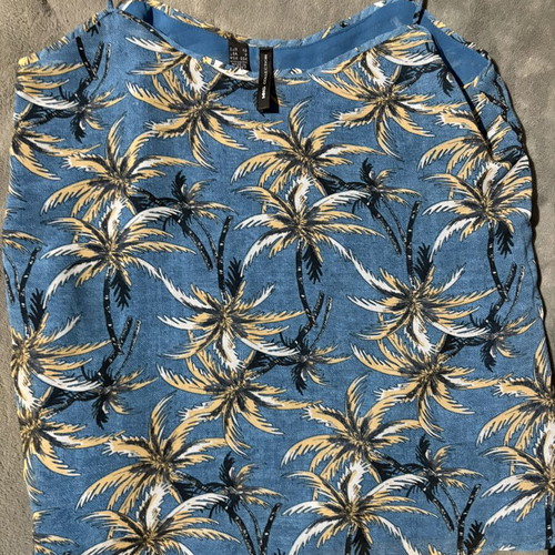 Mng blouse like new, blue, size S