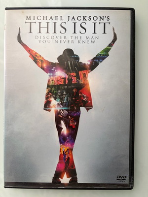 Michael Jackson's This Is It DVD used, Pop