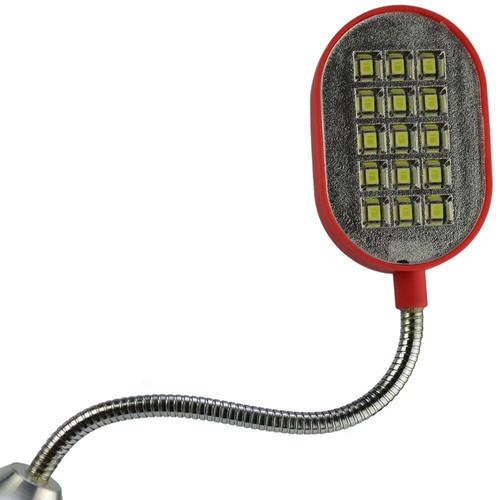 Desk lamps with flexible arm, 2 pieces, new