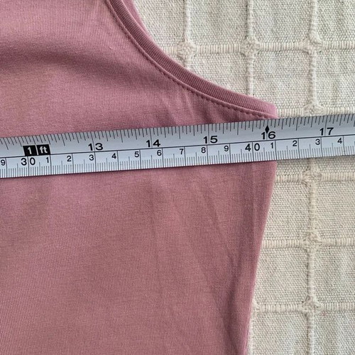 Multiblue pink tank top, M