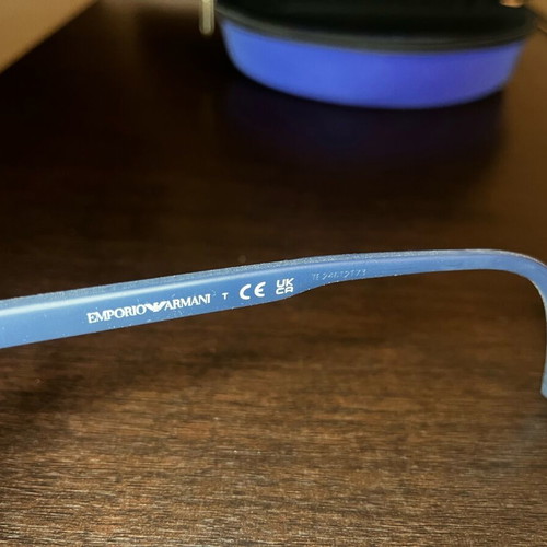 Emporio Armani EA4047 sunglasses like new, blue