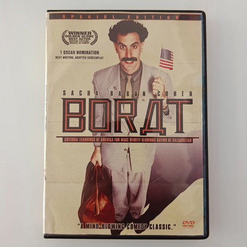 Borat DVD with subtitles