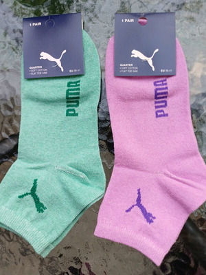 Puma women's socks new, 2 pairs, size 36-41