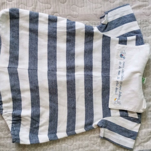 Prenatal baby bodysuit nautical style like new for 3-6 months