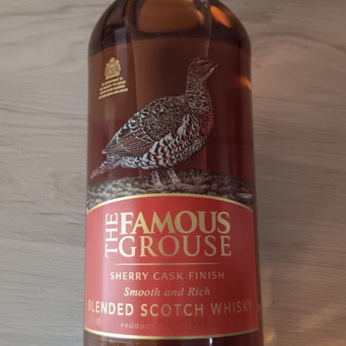 Famous Grouse Sherry Cask Malt whisky 1 litre new, sealed