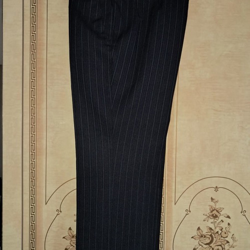 Men's wool suit jacket, dark anthracite