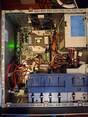 HP Proliant ML110 gen5 server used, non-functional