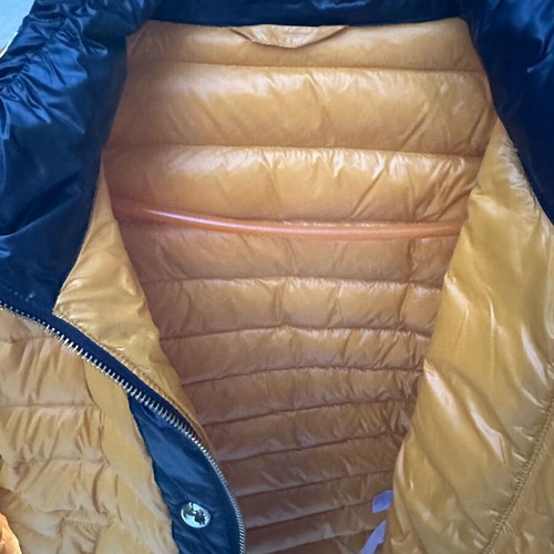 Phard down jacket size small new, black-yellow