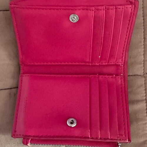 Wallet small fuchsia used