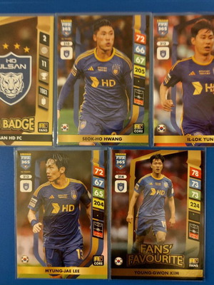 Panini Fifa 365 Adrenalyn XL 2025 Ulsan κάρτες καινούργιες