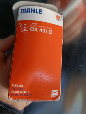 Opel Corsa oil filter new