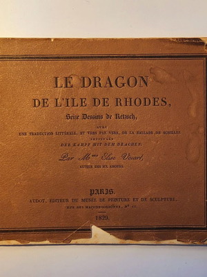 Le Dragon de l'île de Rhodes book used, first edition 1829