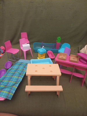 Barbie doll furniture