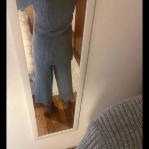 Boohoo set gray like new