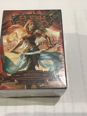 KASSAI 100 Dragon sleeves καινούργιο, επίσημη άδεια Flesh & Blood
