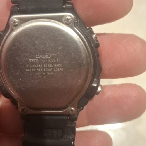 Casio DW-280 watch used, functional