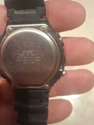 Casio DW-280 watch used, functional