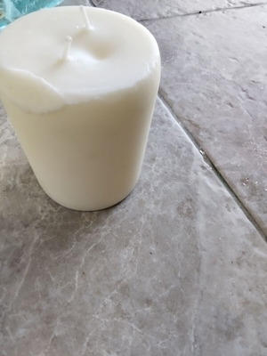Yankee Candle Clean Cotton 567gr used without jar