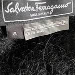 Salvatore Ferragamo Wool Black Women's Sweater New, Size S