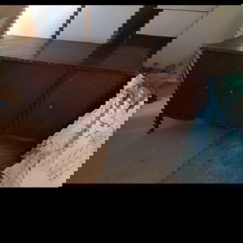 Μπουφές σερβάν μεταχειρισμένος δεκαετίας 1940 με τρία φύλλα