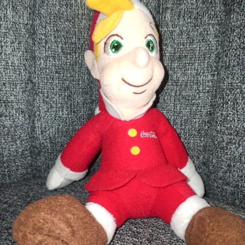Collectible fabric Coca Cola doll new