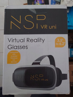 NSP N620 VR Headset for Mobile Phones 3.5" to 6.2" new