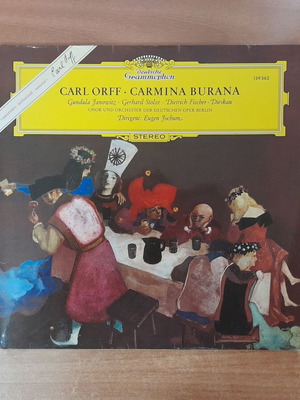 Carl Orff Carmina Burana vinyl record, Deutsche Grammophon