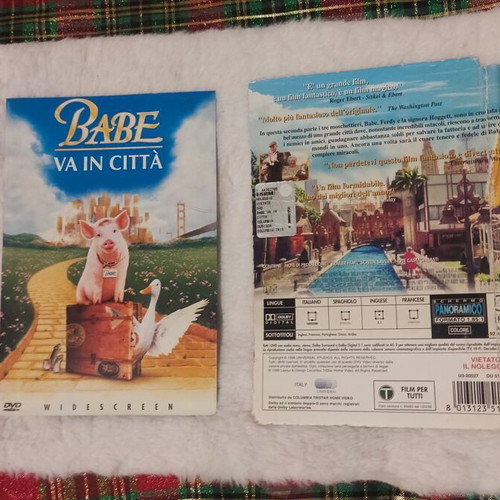 Babe Pig in the City DVD used, Greek subtitles