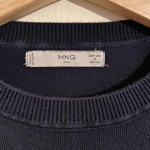 Mango t-shirt dark blue like new, size S