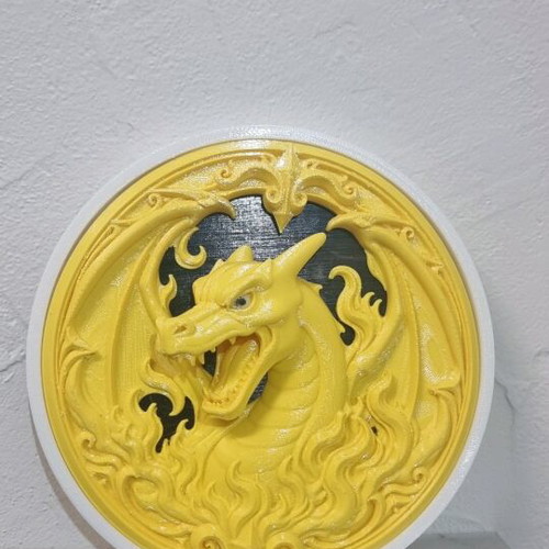 Charizard 3D printed wall decoration about 15cm, new
