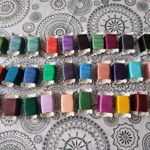 Butterfly cotton threads new, pack of 30, 92 meters each