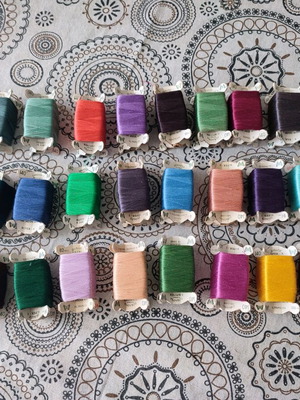 Butterfly cotton threads new, pack of 30, 92 meters each