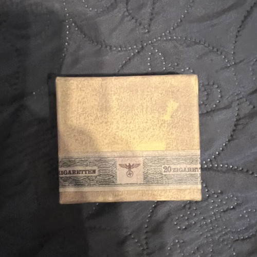 WWII cigarette box