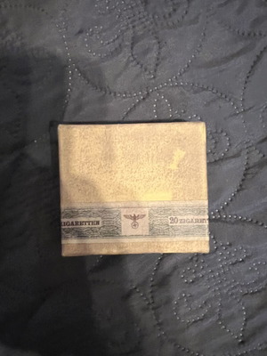 WWII cigarette box