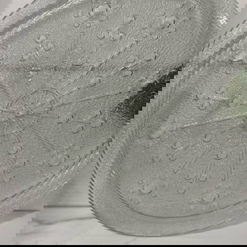 Чиния за торта Sputnik нова, Германия, винтидж с мехурчета