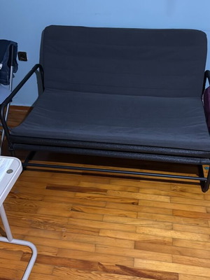 Two-seater folding sofa bed like new