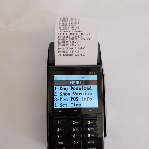 PAX D210 mobile payment terminal like new