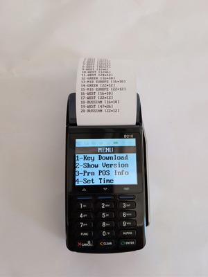 PAX D210 mobile payment terminal like new