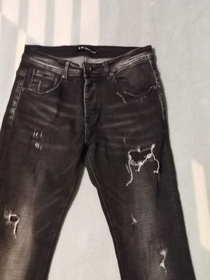 Jeans unisex black size 32 new