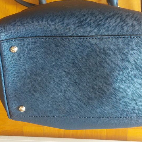 Juicy Couture handbag like new blue with gold details