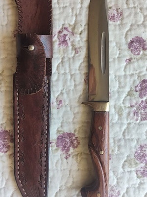 Handmade knife collection 52100 steel with leather sheaths, new