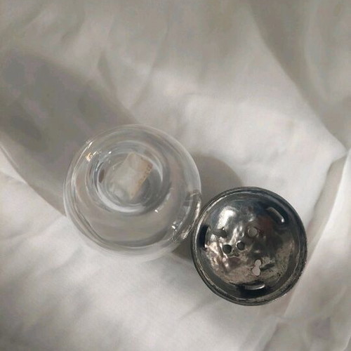 Vintage RCR Crystal Fondant Dish with Metal Carved Lid like new