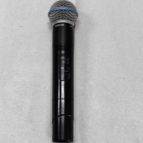 Shure Beta 58A microphone used with case
