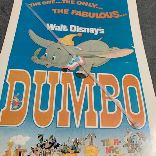 Dumbo poster 1976, authentic Manina