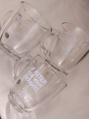Jacobs coffee mugs new, set of 3 pieces