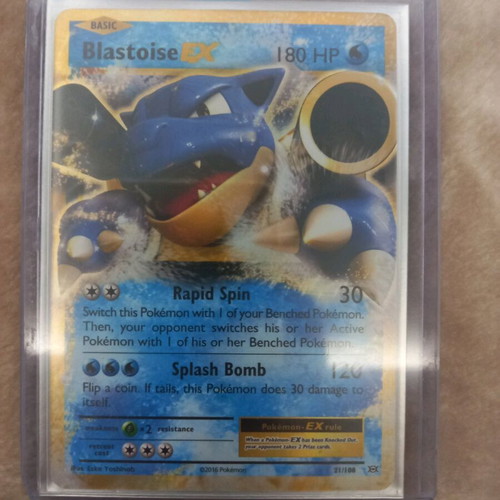 Blastoise EX 2016 new