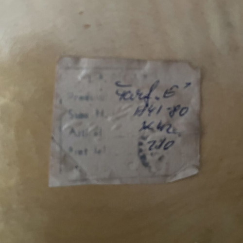 Handmade old wooden plates, unknown artist