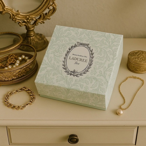 Ladurée Paris Small Square Box like new