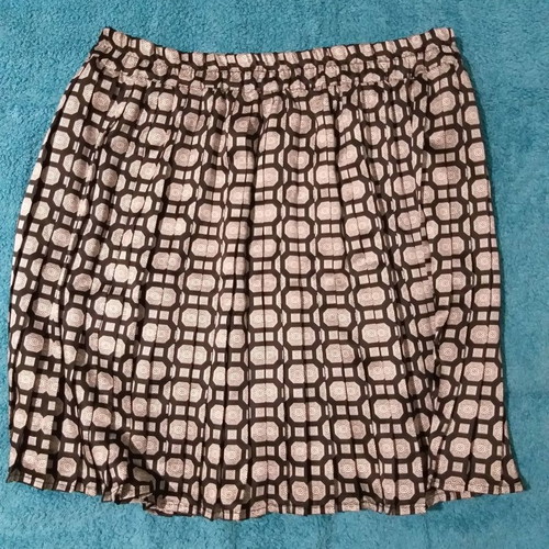 Tsantilis pleated black and white skirt from the 70s, size 40
